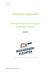 Wedstrijdregelement